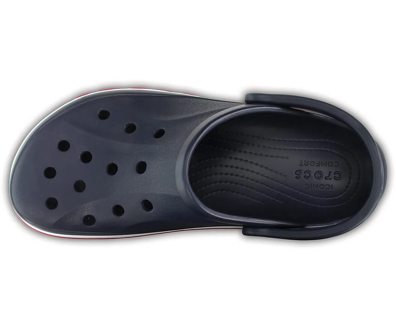 Crocs Casual Bayaband (Navy Blue - Red)