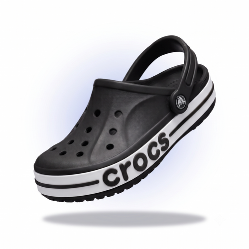 Crocs Casual Bayaband (Black - White)