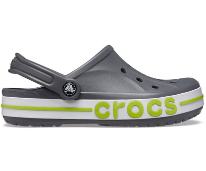 Crocs Casual Bayaband (Slate Grey - Lime Punch)