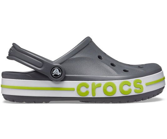 Crocs Casual Bayaband (Slate Grey - Lime Punch)