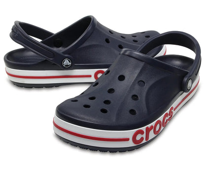 Crocs Casual Bayaband (Navy Blue - Red)