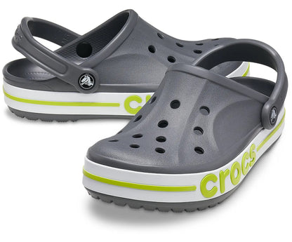 Crocs Casual Bayaband (Slate Grey - Lime Punch)