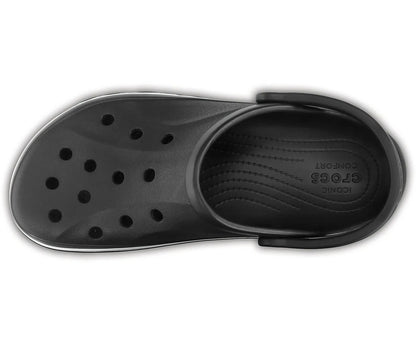 Crocs Casual Bayaband (Black - White)