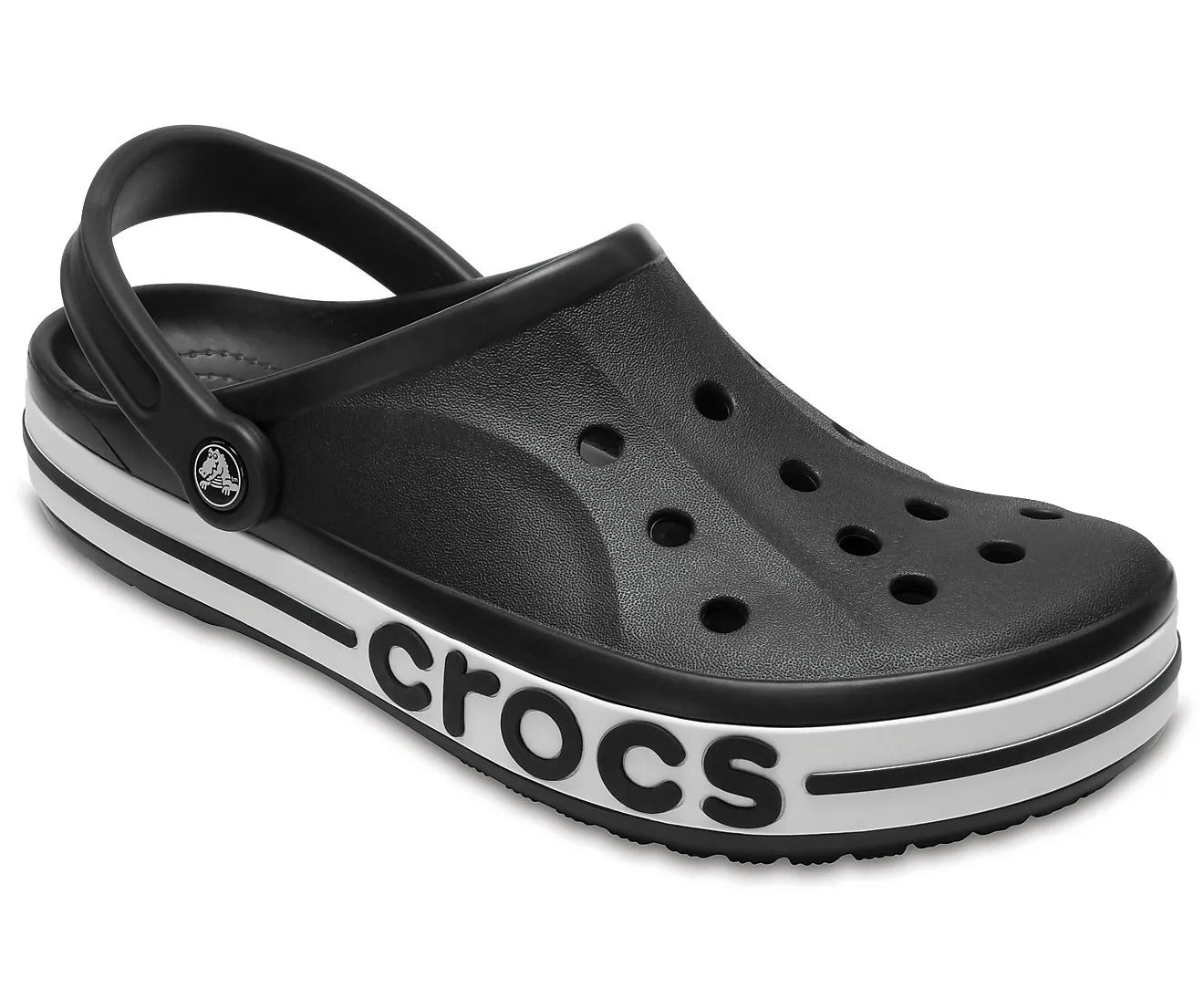 Crocs Casual Bayaband (Black - White)