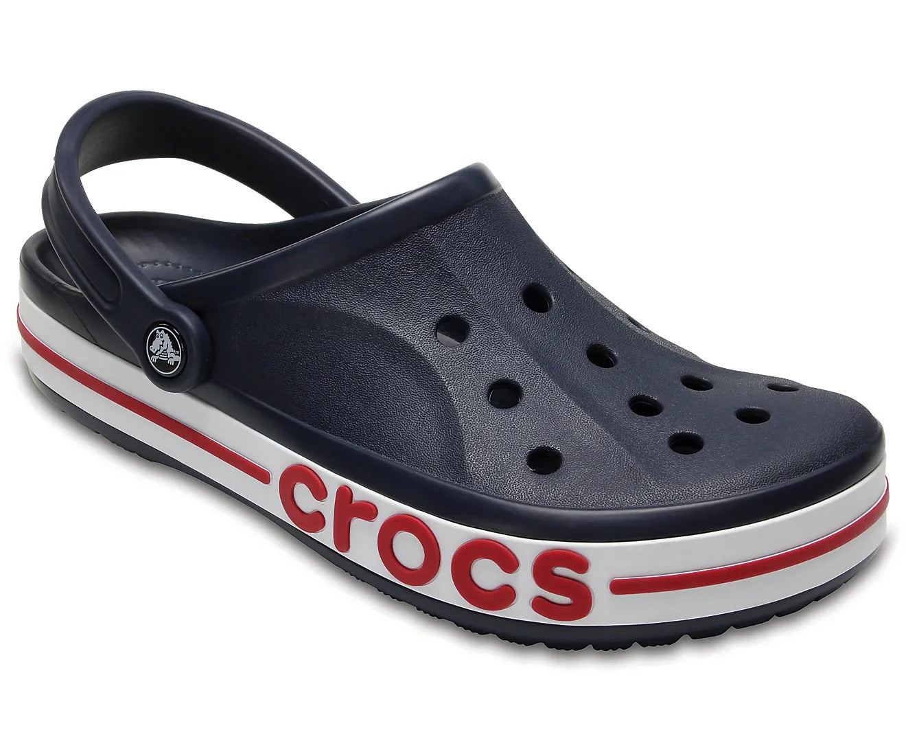 Crocs Casual Bayaband (Navy Blue - Red)